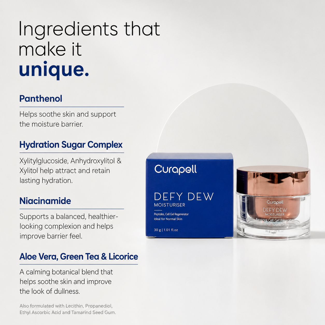 Ethyl Ascorbic Acid 2% + Green Tea Extract 2% Moisturiser